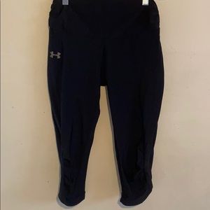 Under Armour Black workout Capris